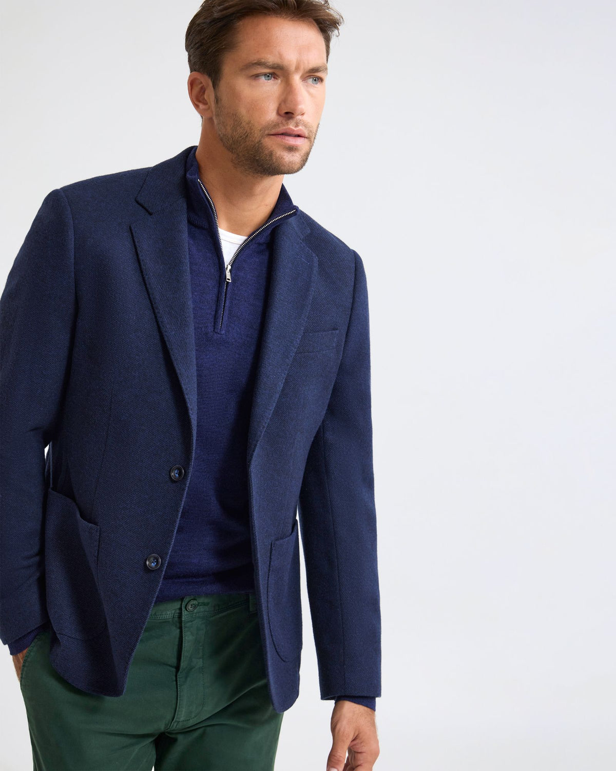 Milton Wool Blend Blazer