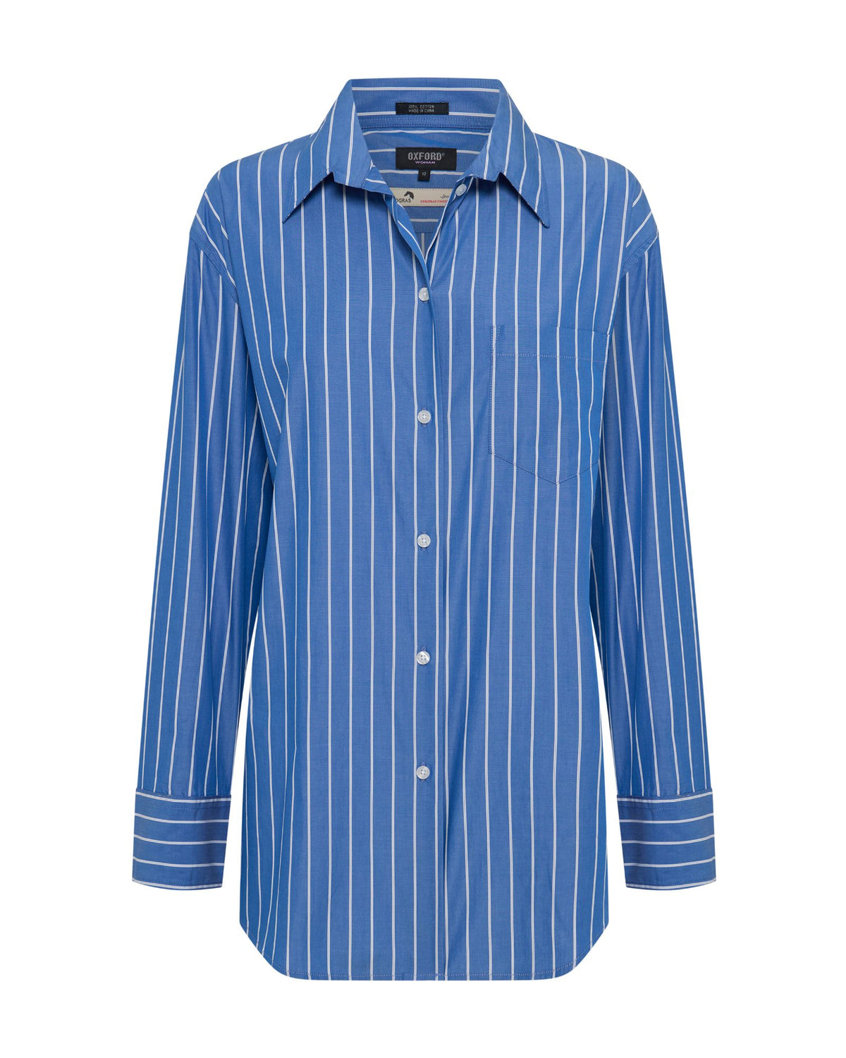 Hailey Striped Euro Fabric Shirt WOMENS SHIRTS