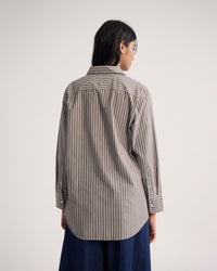 Hailey Striped Euro Fabric Shirt WOMENS SHIRTS