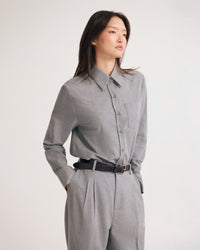 Adrienne Euro Fabric Oversize Shirt