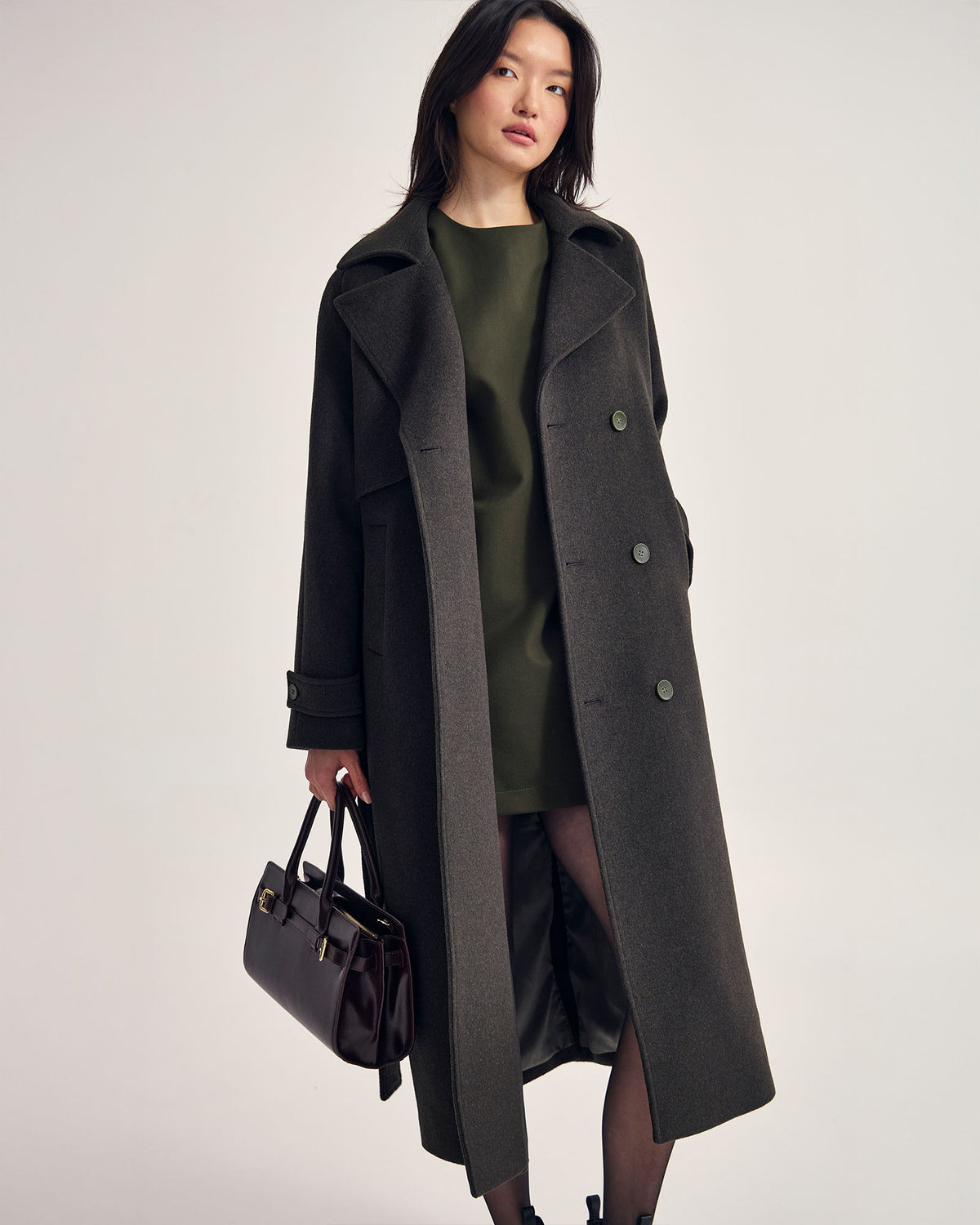 Gemma Wool Rich Trench Coat WOMENS SUITS JKTS COATS