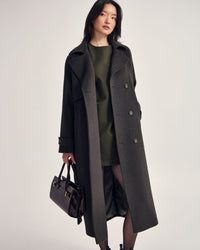 Gemma Wool Rich Trench Coat WOMENS SUITS JKTS COATS