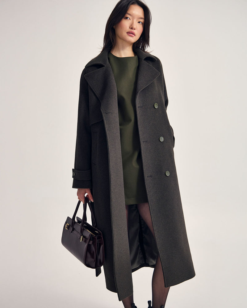 Gemma Wool Rich Trench Coat WOMENS SUITS JKTS COATS