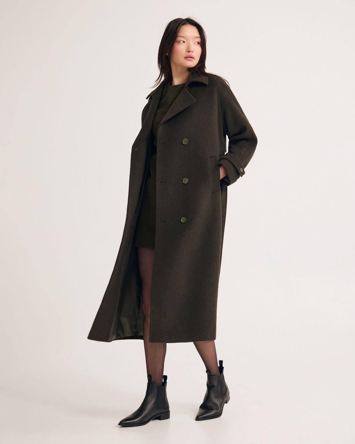 Gemma Wool Rich Trench Coat WOMENS SUITS JKTS COATS