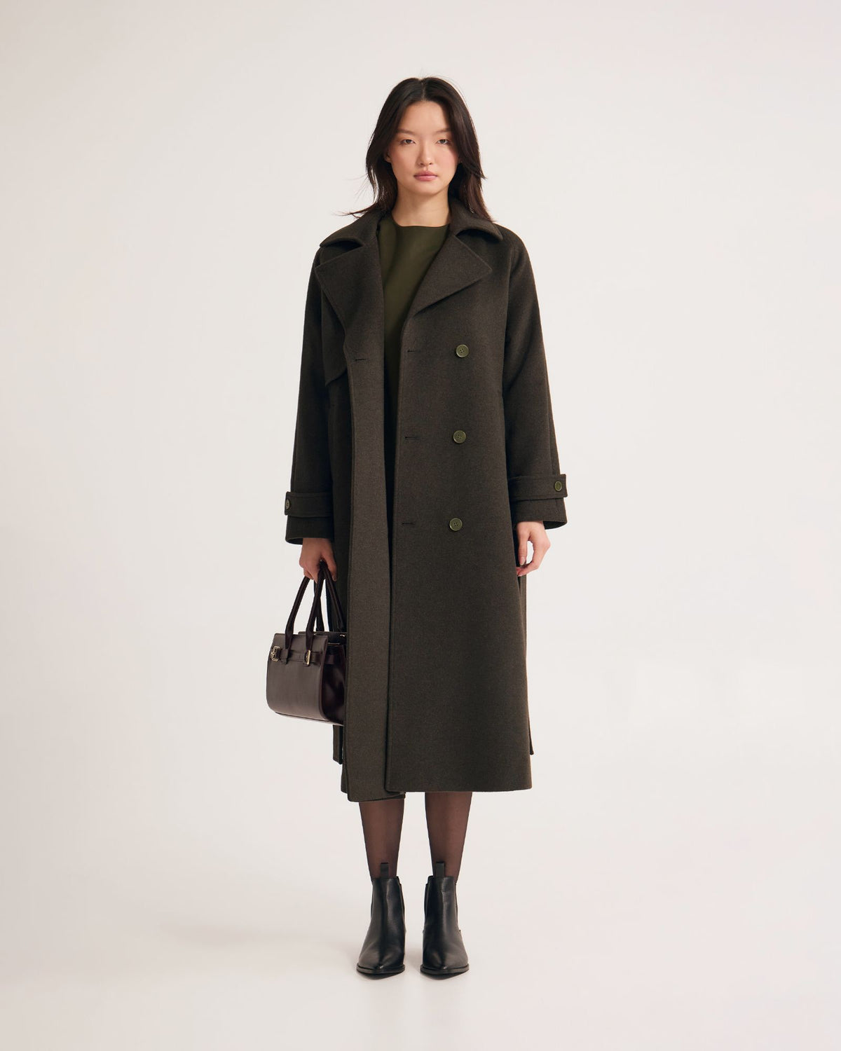 Gemma Wool Rich Trench Coat WOMENS SUITS JKTS COATS