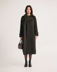 Gemma Wool Rich Trench Coat WOMENS SUITS JKTS COATS