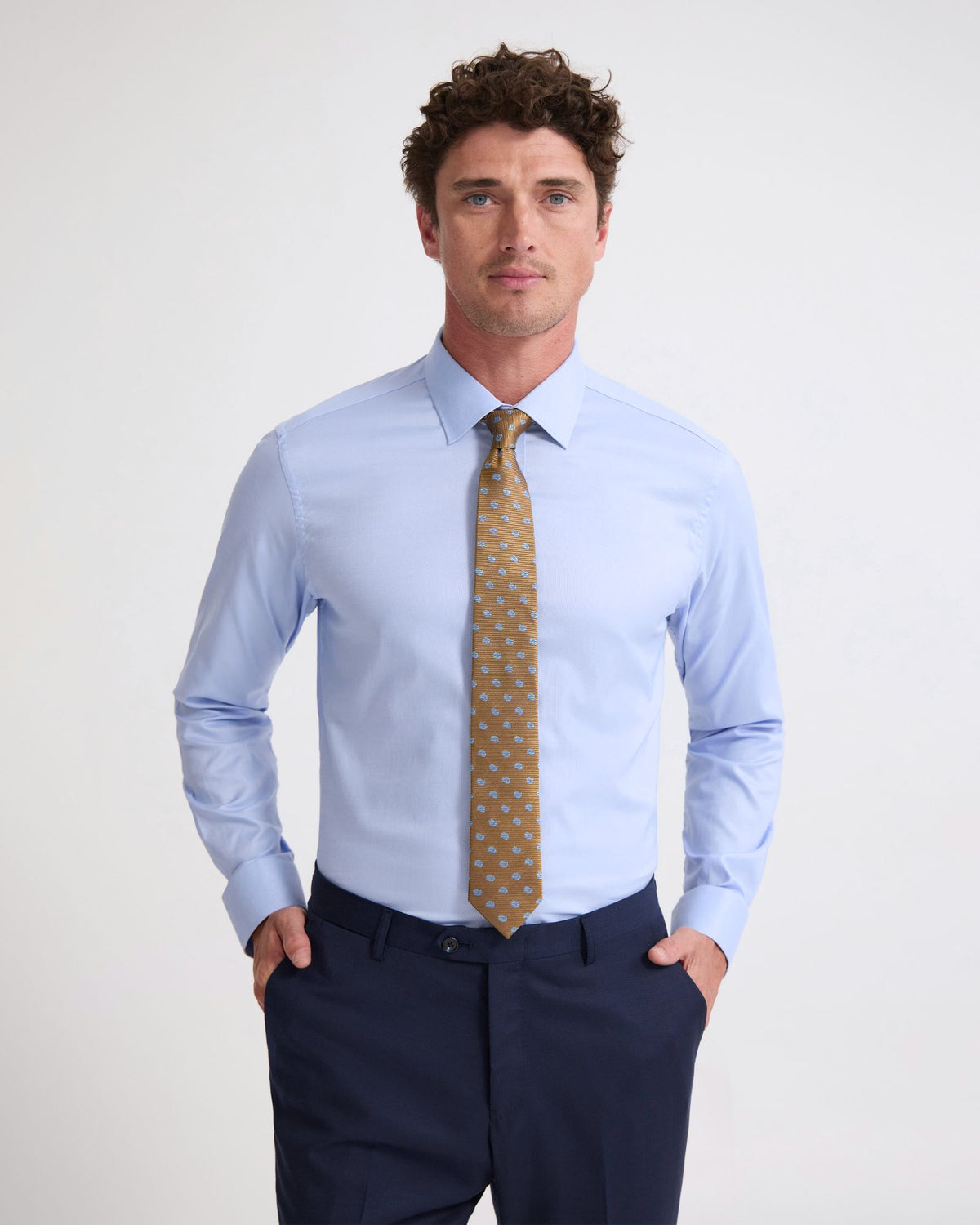 Beckton Slim Fit Cotton Shirt MENS SHIRTS