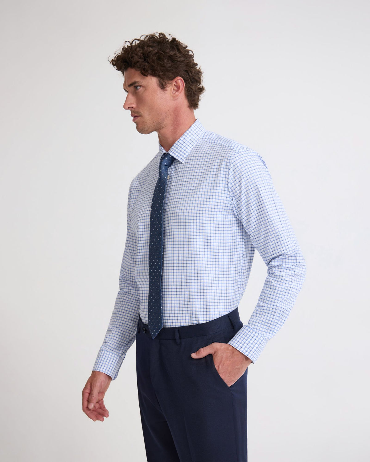 Beckton Slim Fit Cotton Shirt MENS SHIRTS