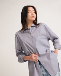 Hailey Stripe Oversized Shirt WOMENS SHIRTS