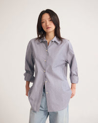 Hailey Stripe Oversized Shirt WOMENS SHIRTS