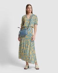 ISABEL TROPICS TOP WOMENS TOPS