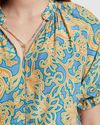 ISABEL TROPICS TOP WOMENS TOPS