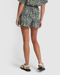 COURTNEY PAISLEY SHORTS WOMENS PANTS