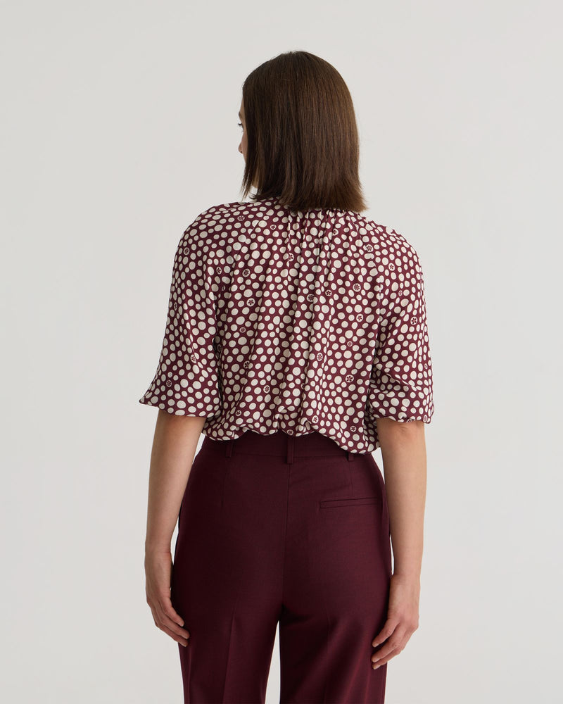 Simone Tie Neck Shirt WOMENS SHIRTS