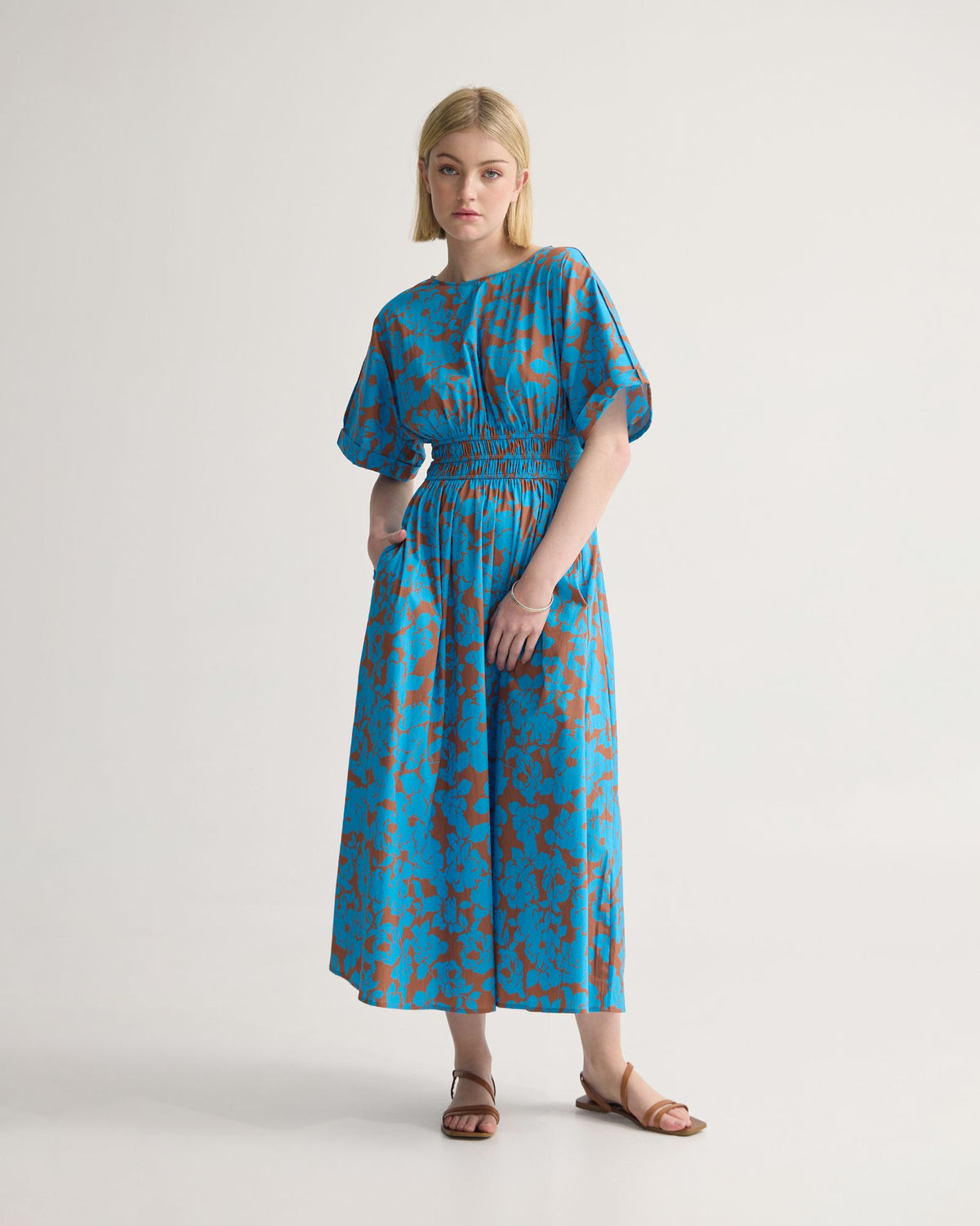 Blaire Printed Cotton Dress WOMENS DRESSES
