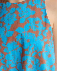 Clover Printed Cotton Shell Top WOMENS TOPS