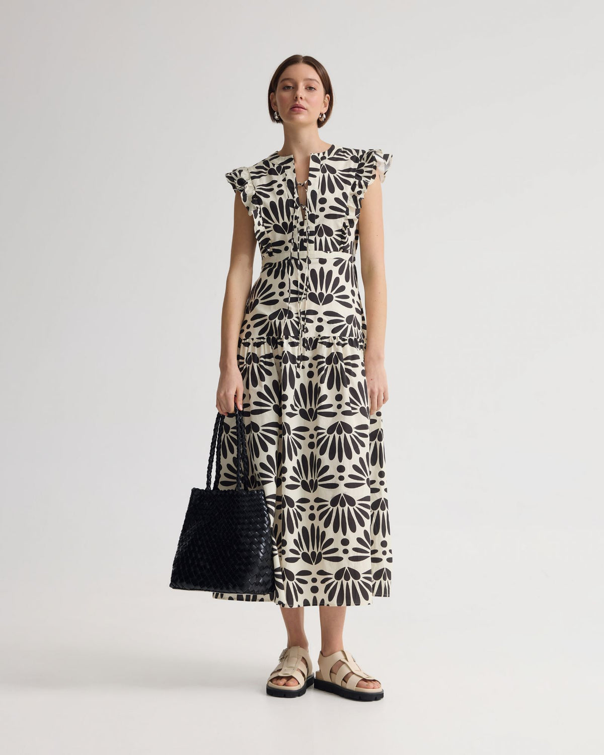 Willa Geo Print Dress WOMENS DRESSES