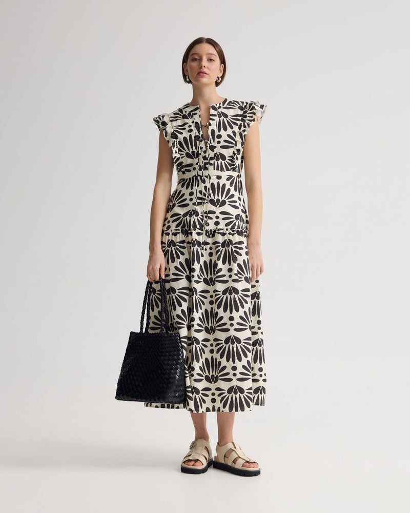 Willa Geo Print Dress WOMENS DRESSES