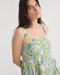 Terra Ditsy Floral Linen Dress WOMENS DRESSES