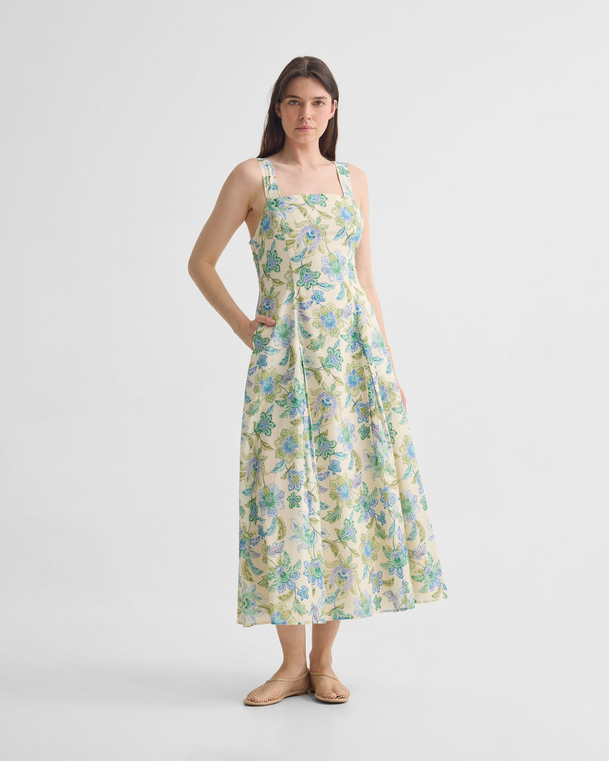 Marion Chintz Floral Dress WOMENS DRESSES