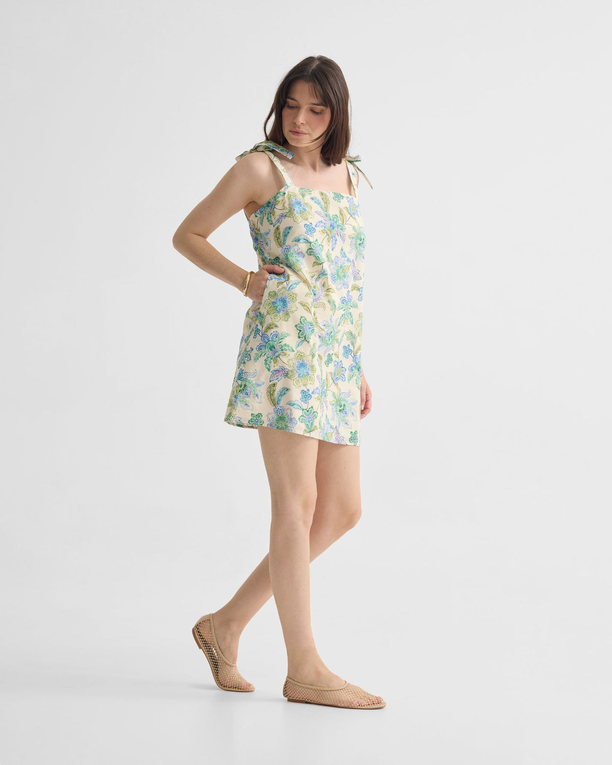 Corfu Chintz Mini Dress WOMENS DRESSES