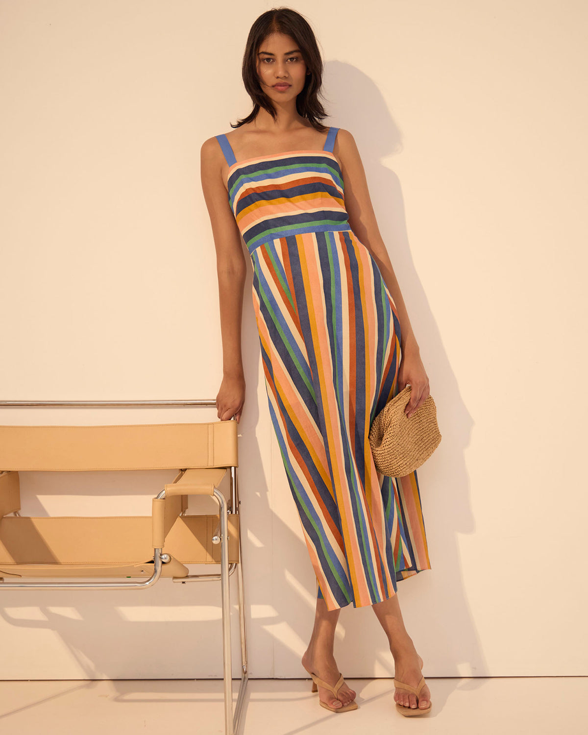 Madeira Striped Dress