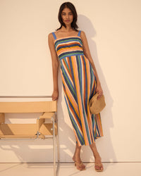 Madeira Striped Dress