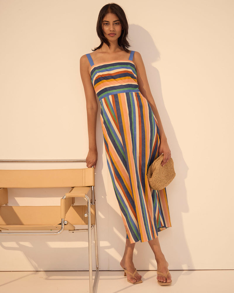 Madeira Striped Dress