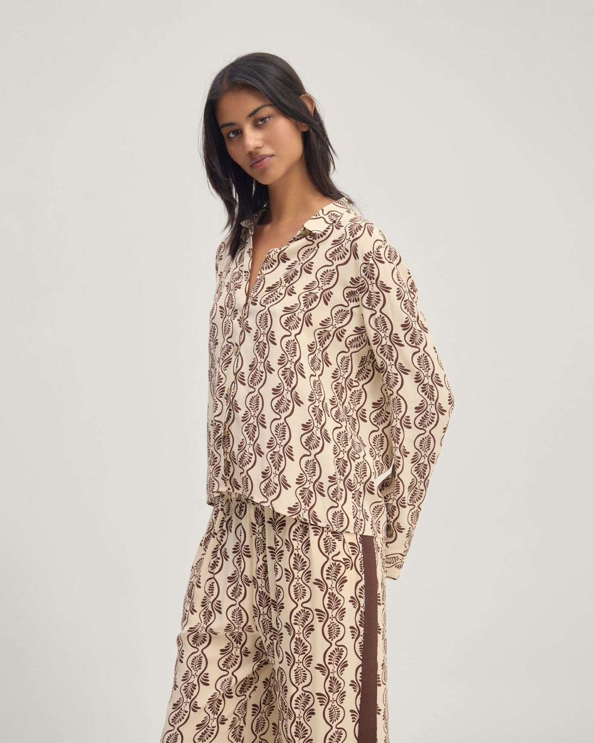 Poppy Printed Shirt WOMENS TOPS