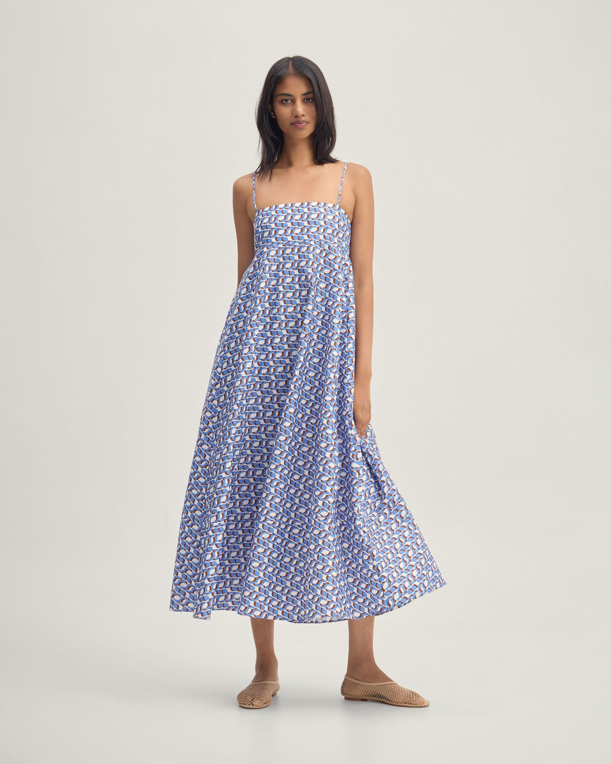 Jessie Cotton Printed Dress WOMENS DRESSES