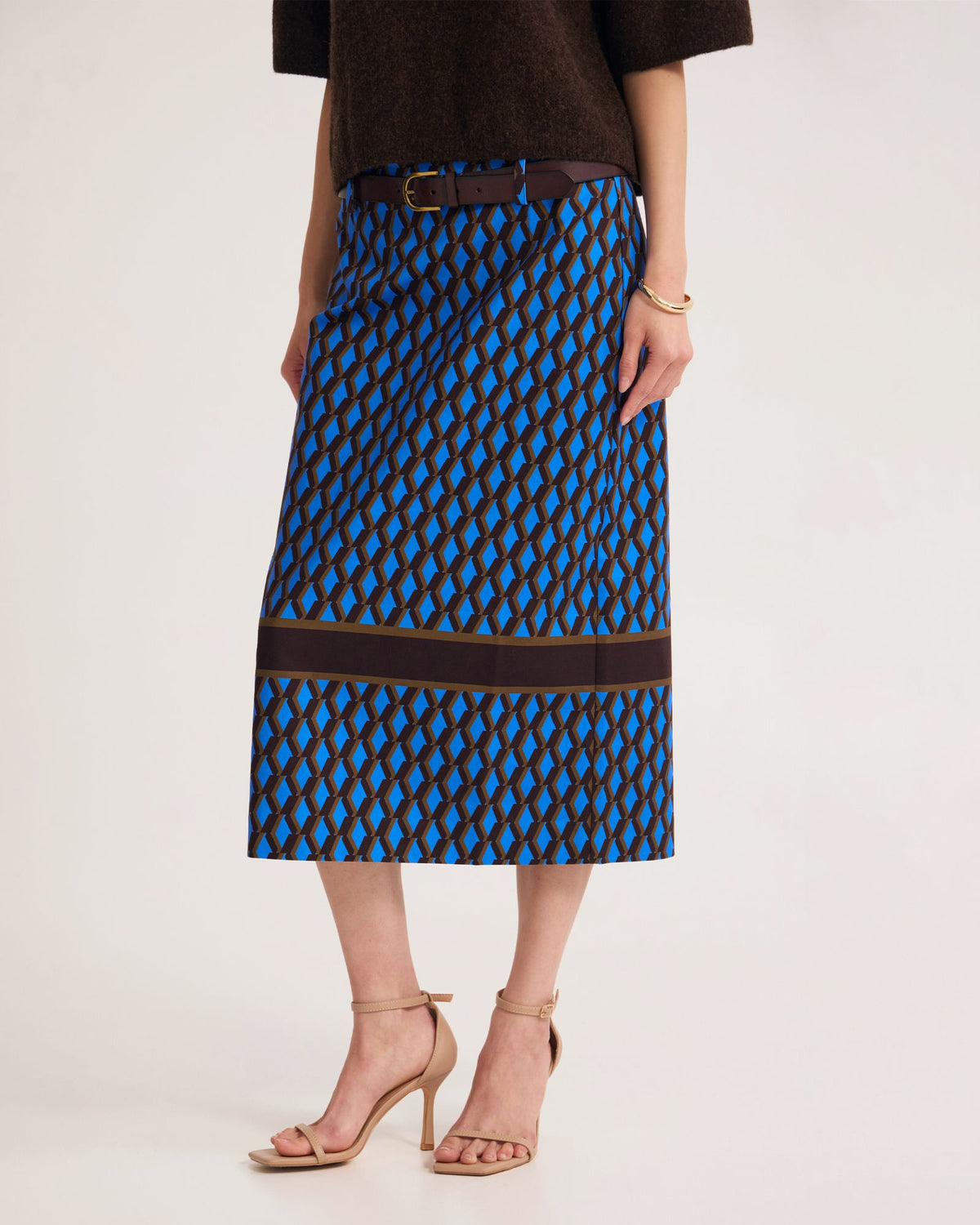 Nora Stretch Midi Skirt WOMENS SKIRTS