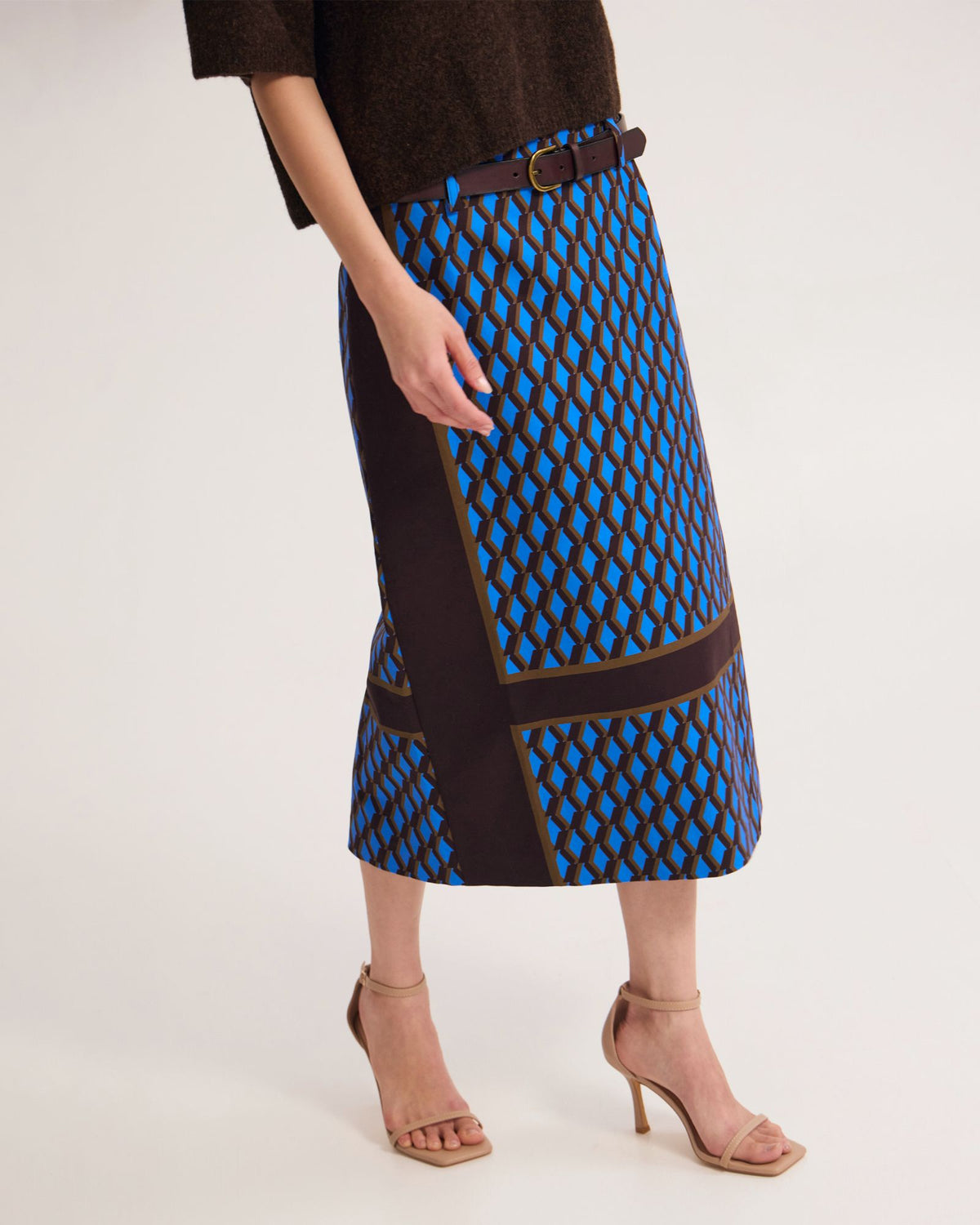 Nora Stretch Midi Skirt WOMENS SKIRTS