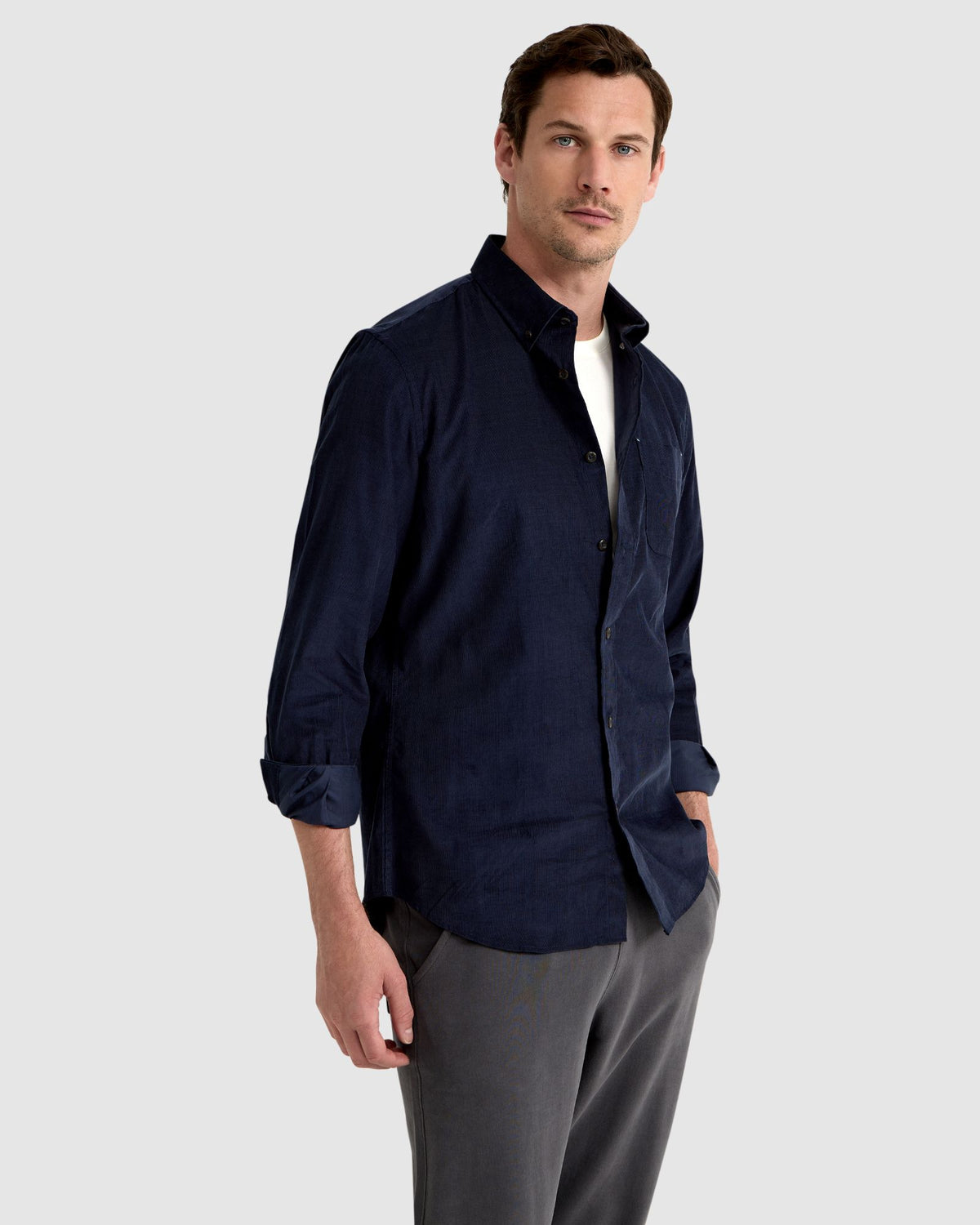 PORTLAND CORDUROY SHIRT MENS SHIRTS