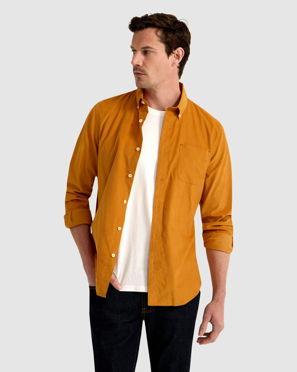 PORTLAND CORDUROY SHIRT MENS SHIRTS