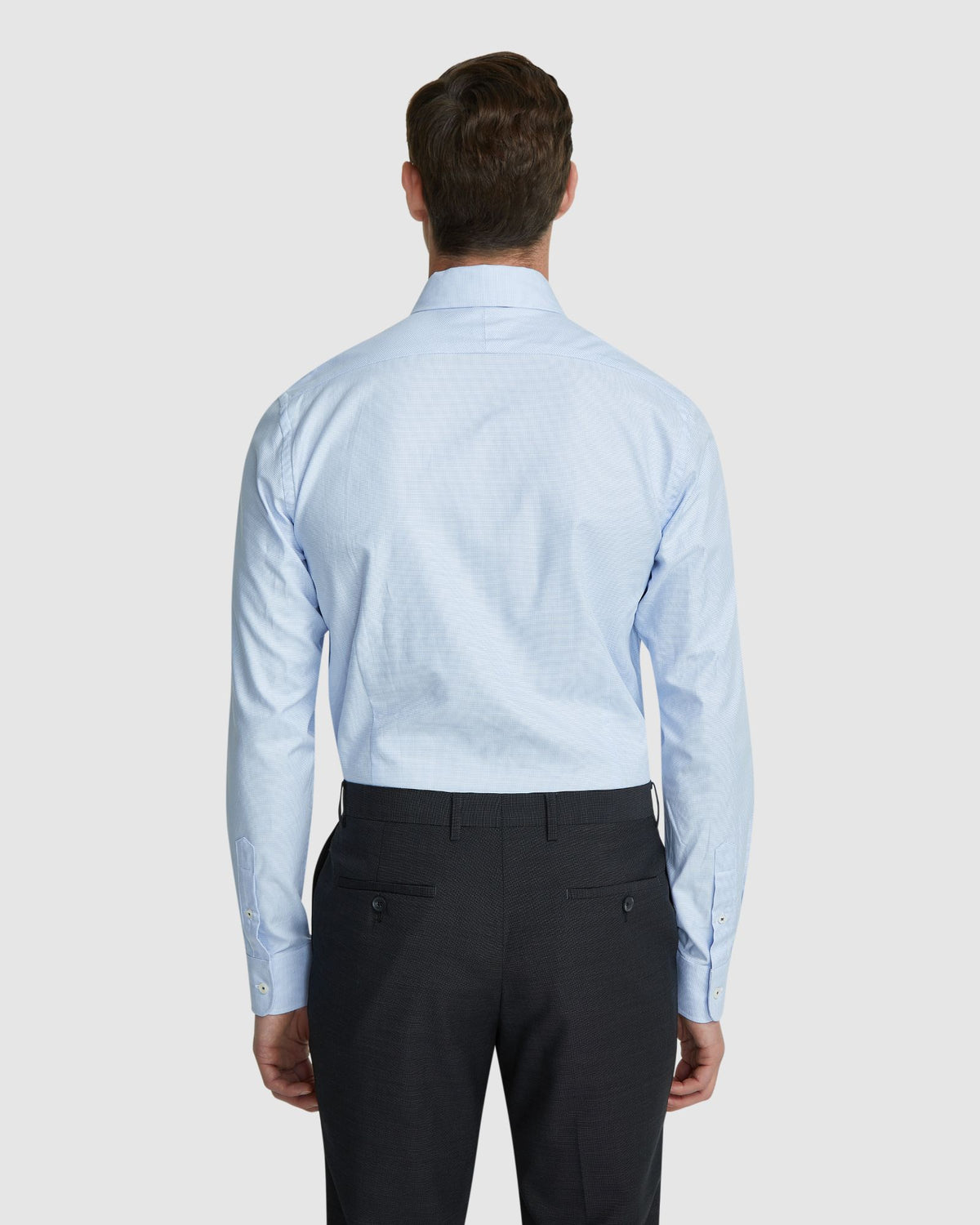 BECKTON SLIM FIT DOBBY SHIRT MENS SHIRTS