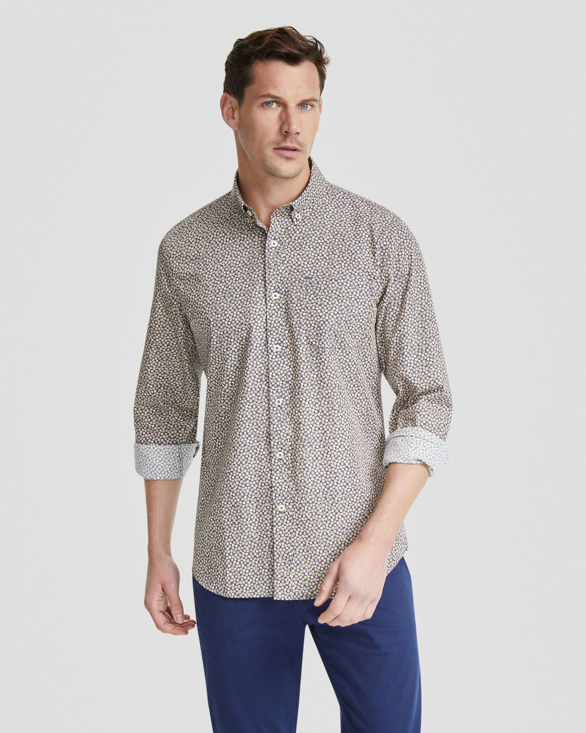 PORTLAND PRINT SHIRT MENS SHIRTS