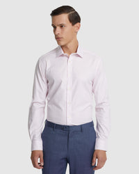 BECKTON COTTON STRETCH STRIPE SHIRT MENS SHIRTS