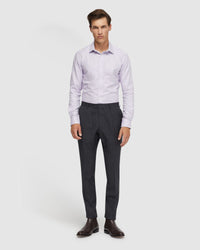 BECKTON COTTON DOBBY SHIRT MENS SHIRTS