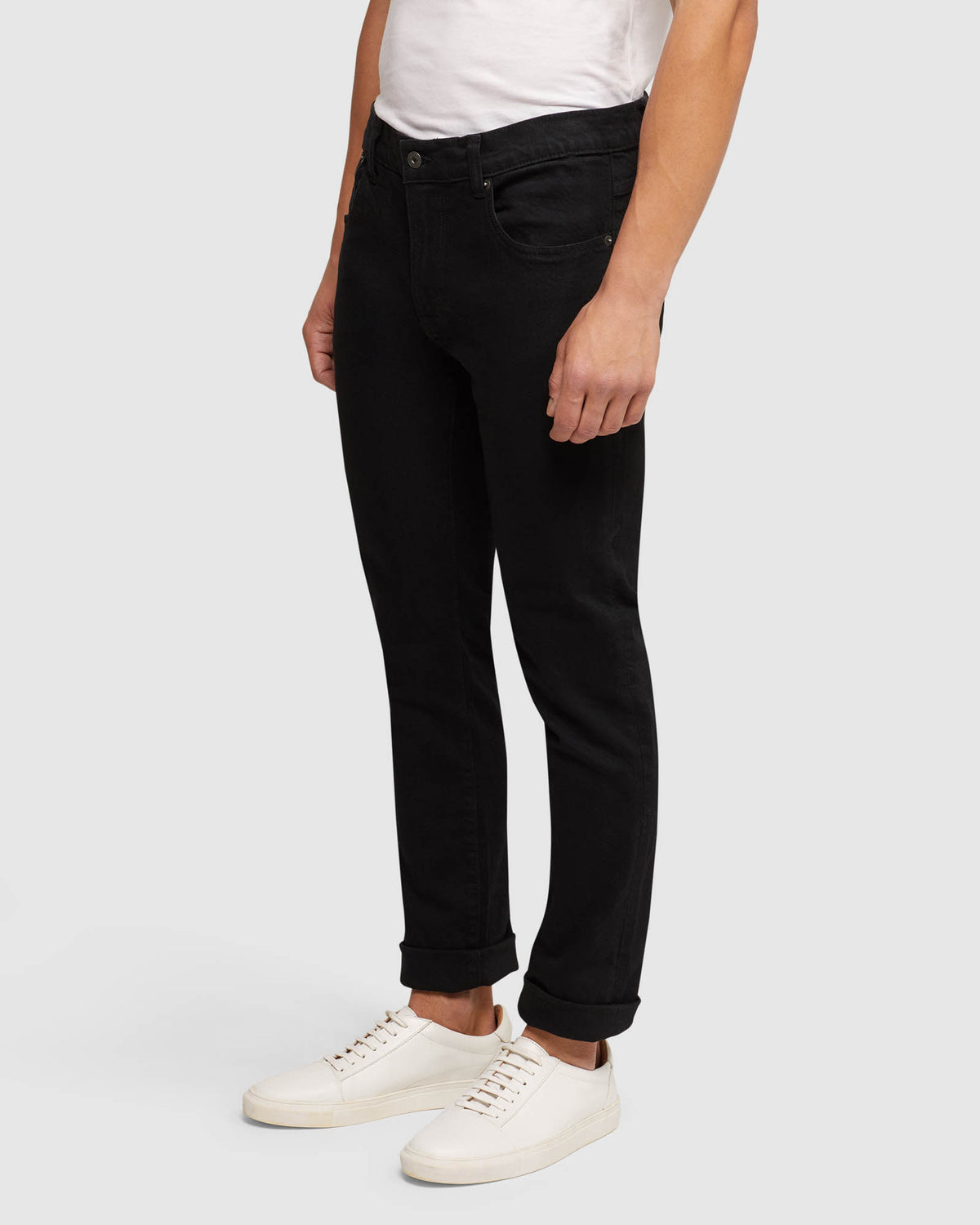 LEO OVERDYED JEANS MENS TROUSERS