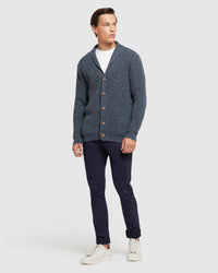 STRETCH ORGANIC COTTON SKINNY CHINOS MENS TROUSERS