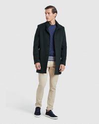 STRETCH ORGANIC COTTON SKINNY CHINOS MENS TROUSERS