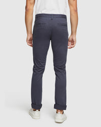 STRETCH ORGANIC CTTN SKINNY CHINOS MENS TROUSERS