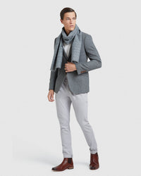 STRETCH ORGANIC COTTON SKINNY CHINOS MENS TROUSERS