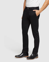 STRETCH ORGANIC CTTN SKINNY CHINOS MENS TROUSERS