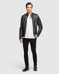 STRETCH ORGANIC CTTN SKINNY CHINOS MENS TROUSERS