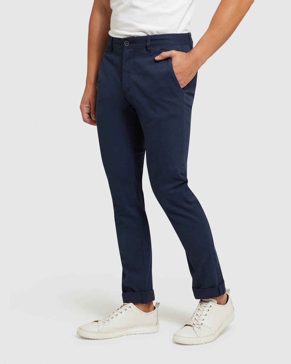 DANNY CASUAL ORGANIC COTTON CHINOS MENS TROUSERS