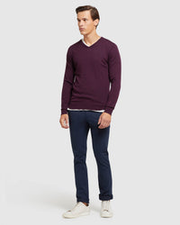 DANNY CASUAL ORGANIC COTTON CHINOS MENS TROUSERS