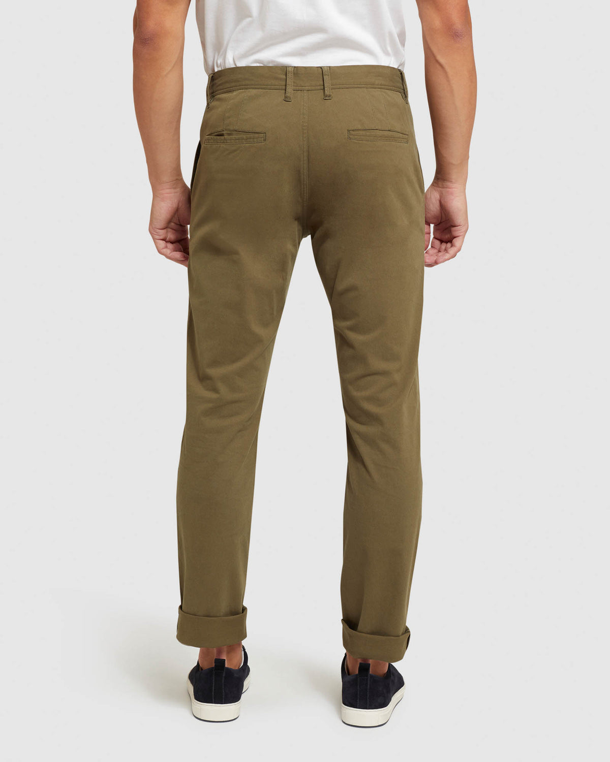 DANNY CASUAL ORGANIC COTTON CHINOS MENS TROUSERS