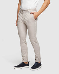 DANNY CASUAL ORGANIC COTTON CHINOS MENS TROUSERS