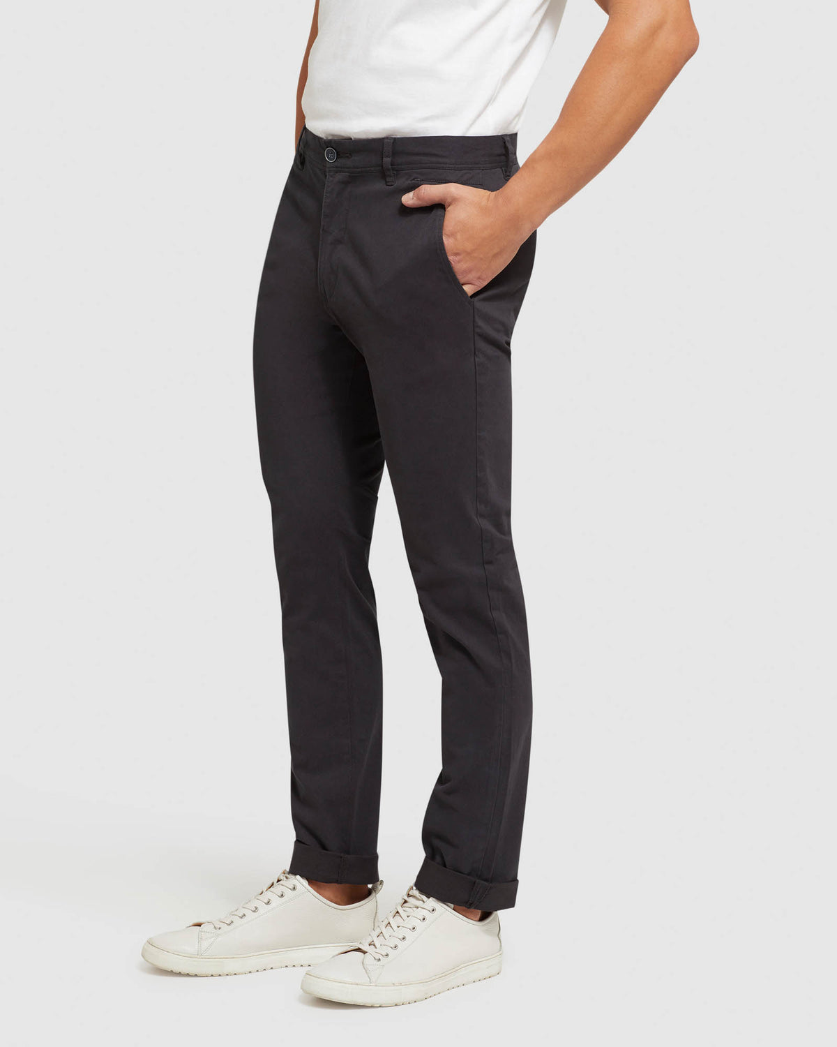 DANNY CASUAL ORGANIC COTTON CHINOS MENS TROUSERS